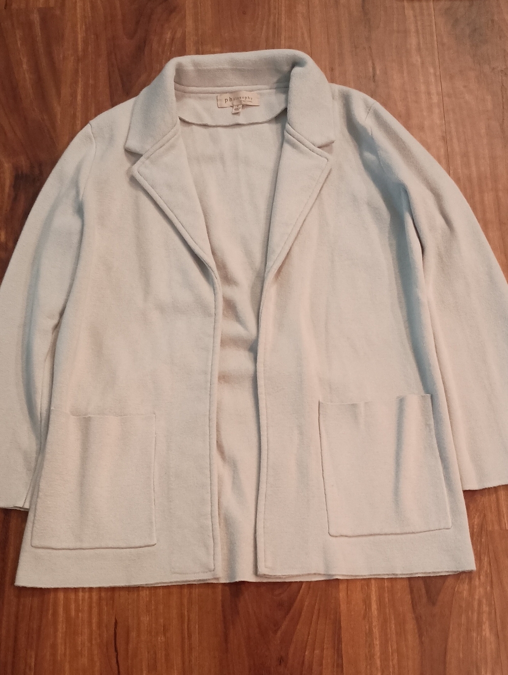 Philosophy Open-Front Knit Blazer